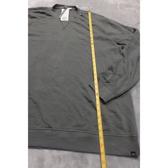 NWT Threads 4 Thought Men's XXL Sustainable Ethically Made Fleece Crew Sweater - Picture 4 of 6